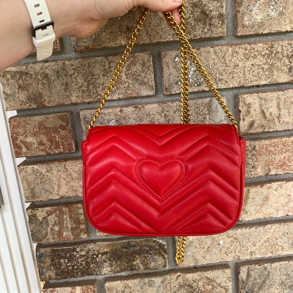 Red Crossbody Bag
